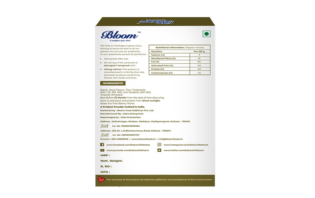 Bloom Bread Improver    Box  50 grams